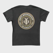 DEFY Record Black Tee